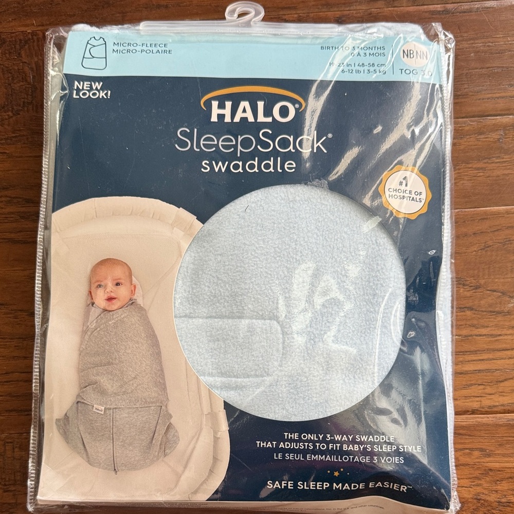 Halo SleepSack Swaddle - Baby Blue